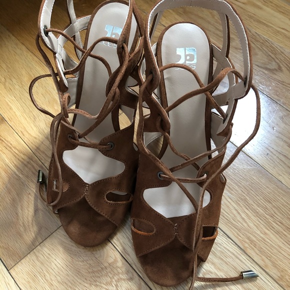 Joe’s Jeans Lace Up Sandals - Picture 1 of 4